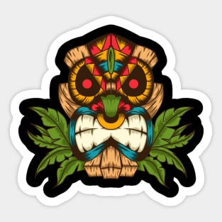 Tiki Boom Sticker